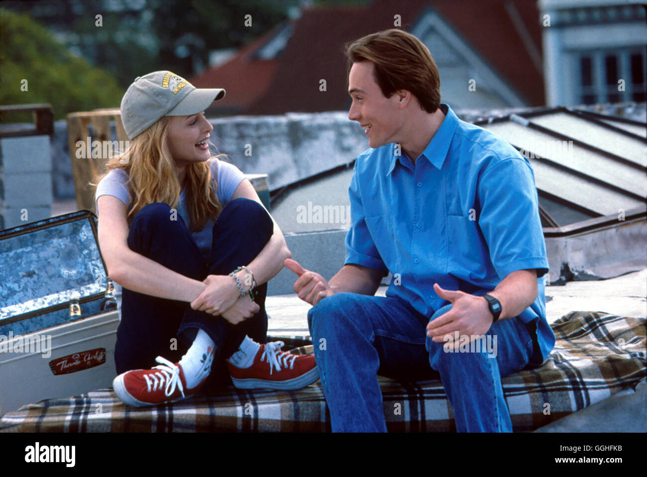 Dire que c'est pas si / Ohne Worte USA 2001 / James B. Rogers (II) Voir mit Joséphine Wingfield (Heather Graham) und Gilbert Noble (Chris Klein) Régie : James B. Rogers (II) aka. Ohne Worte Banque D'Images
