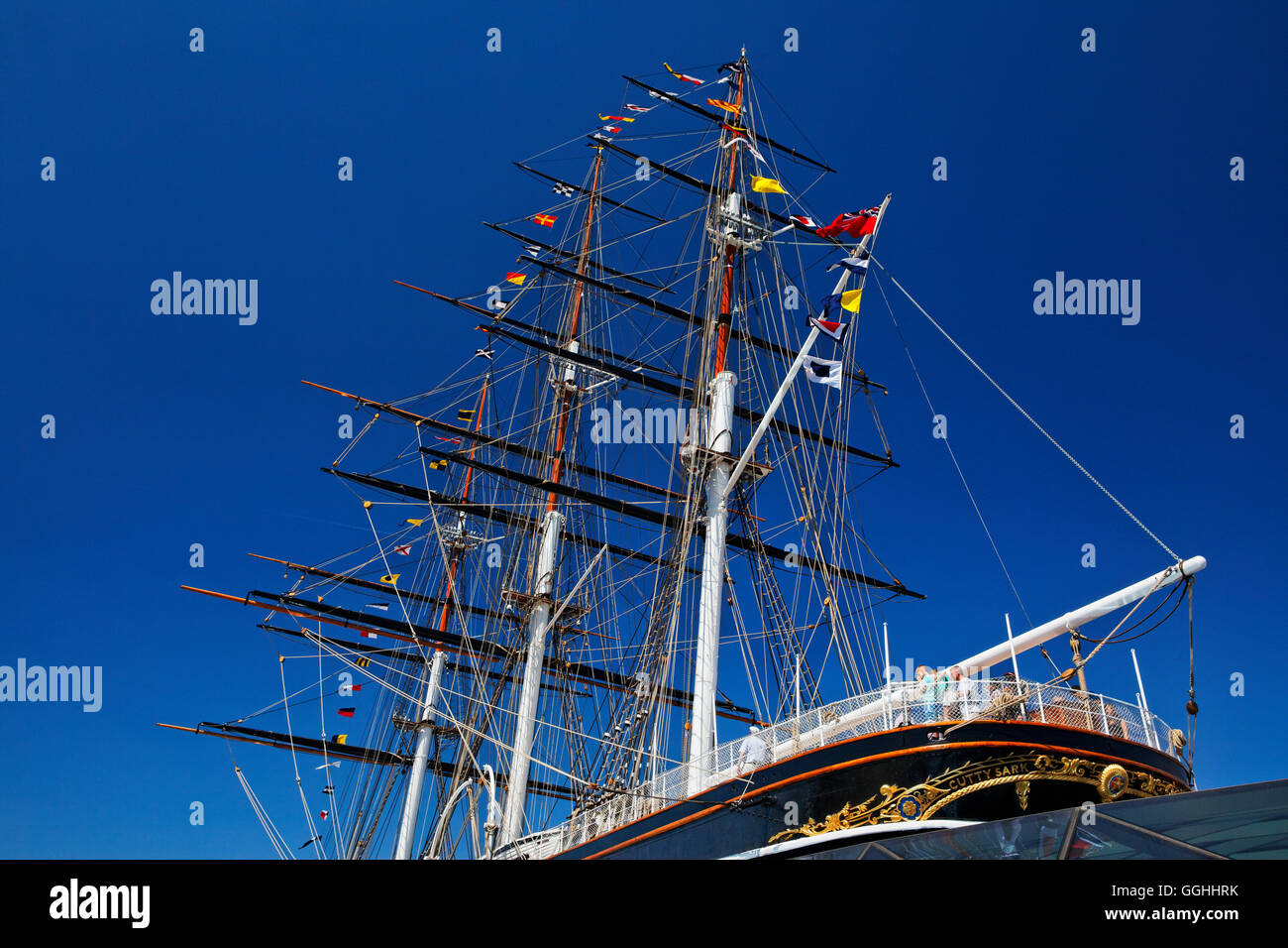 Cutty Sark Museum, Greenwich, London, England, United Kingdom Banque D'Images