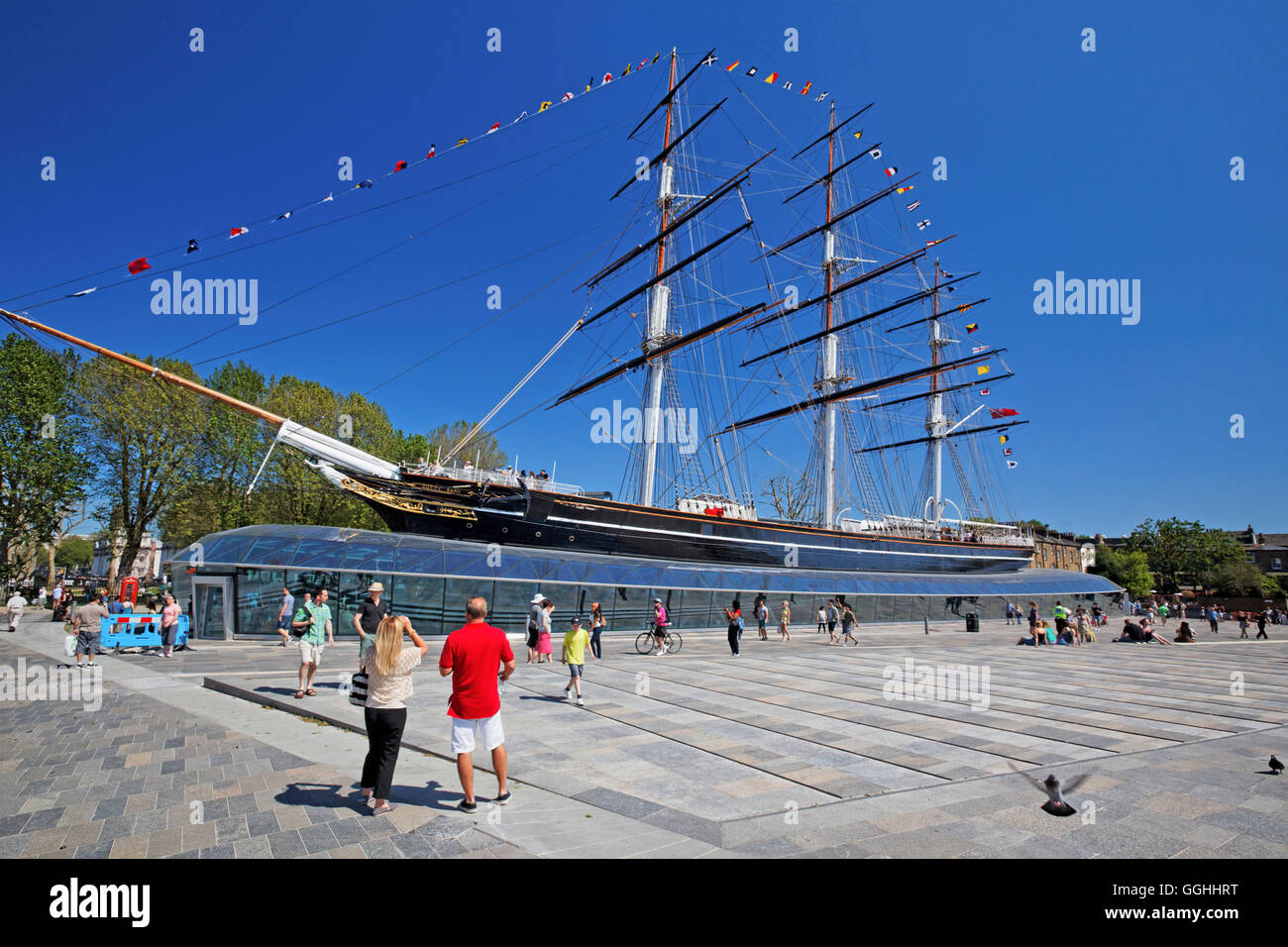 Cutty Sark Museum, Greenwich, London, England, United Kingdom Banque D'Images