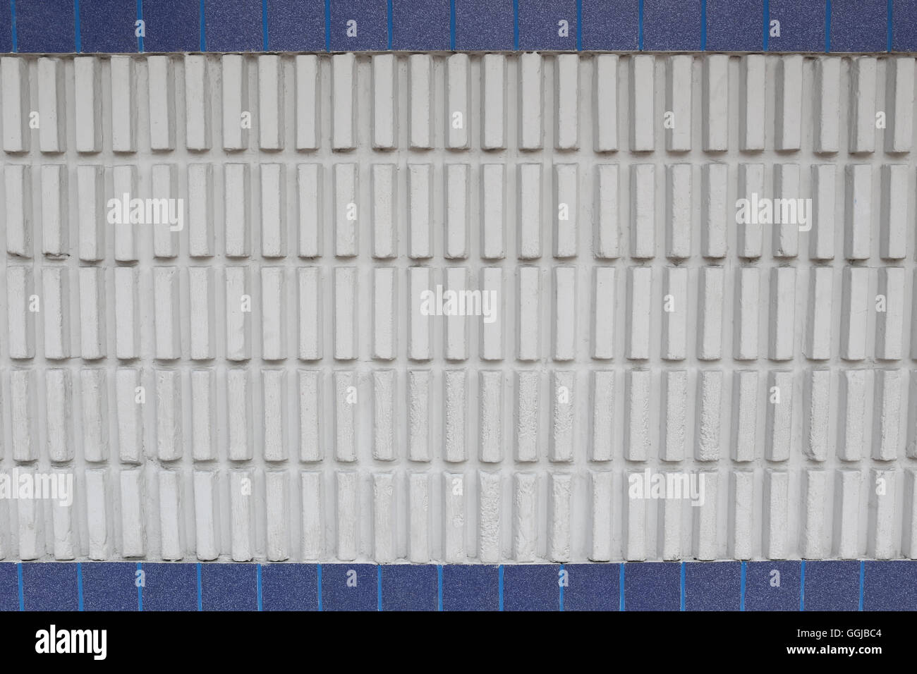 Mur en ciment de forme carrée et ont essuyé de sale définition. Banque D'Images