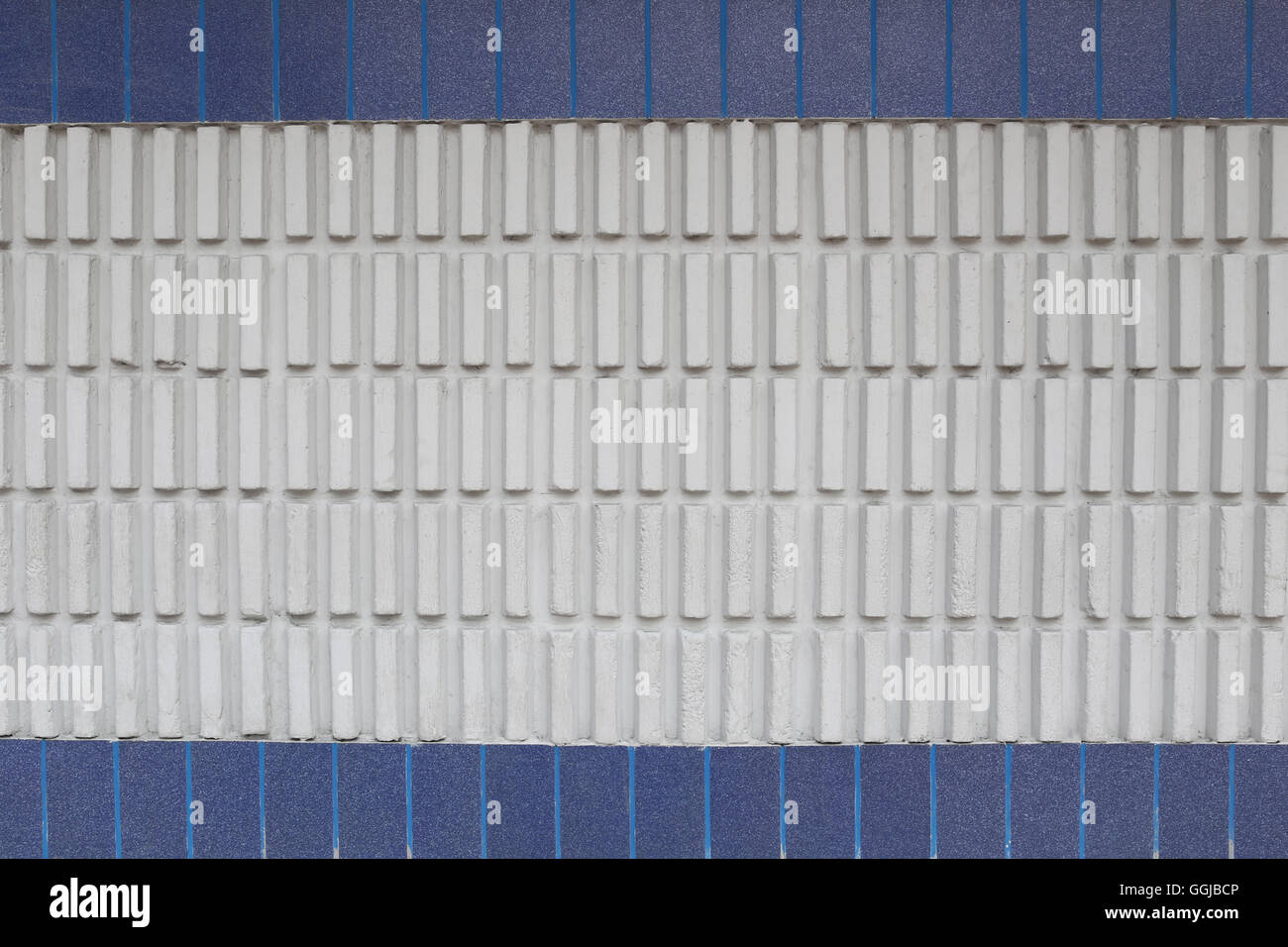 Mur en ciment de forme carrée et ont essuyé de sale définition. Banque D'Images