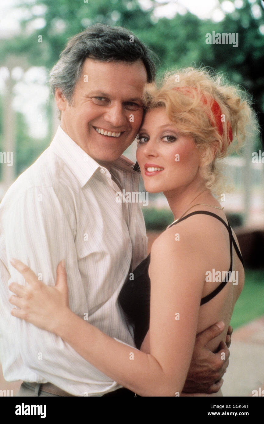 DALLAS / USA / Clifford (falaise) Barnes (KEN KERCHEVAL) und Afton Cooper (AUDREY LANDERS) Banque D'Images