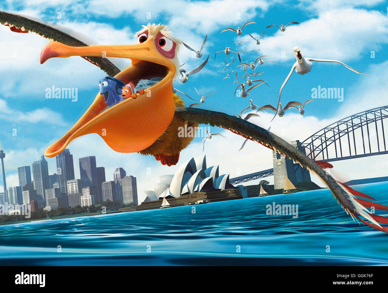 FINDET Nemo Finding Nemo / USA 2003 / Lee Unkrich Andrew Stanton, Lee Unkrich SZEN Regie : Andrew Stanton, aka. Le monde de Nemo Banque D'Images