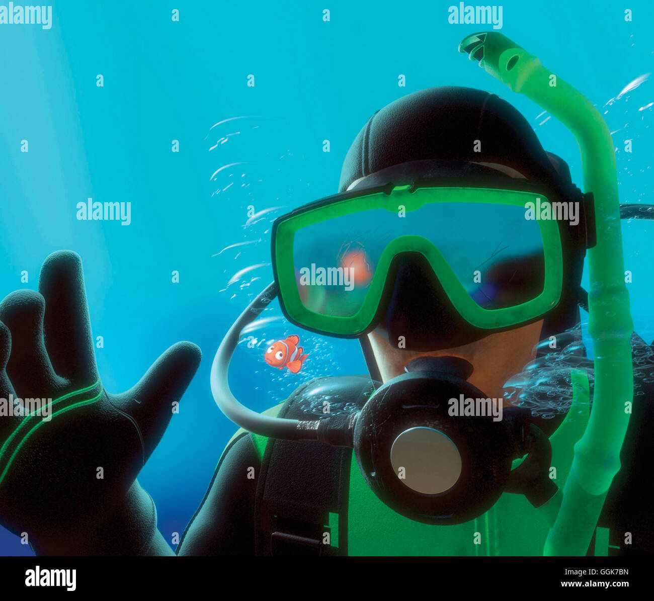 FINDET Nemo Finding Nemo / USA 2003 / Andrew Stanton, Lee Unkrich Taucher Regie : Andrew Stanton, Lee Unkrich aka. Le monde de Nemo Banque D'Images