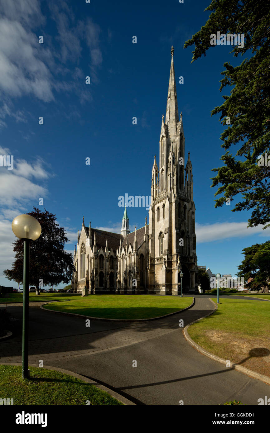 Avis de première église d'Otago, appelées première église, Première Église d'Otago, appelées première église, Dunedin, Otago, South Banque D'Images