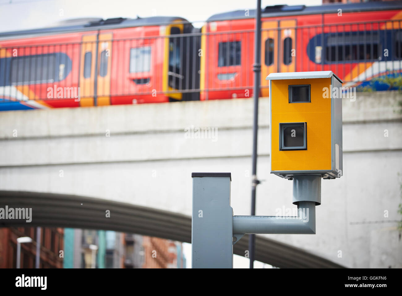 La vitesse des portes de l'appareil photo petit transporteur Transport transport transport voyager se déplacer en banlieue en cours Banque D'Images