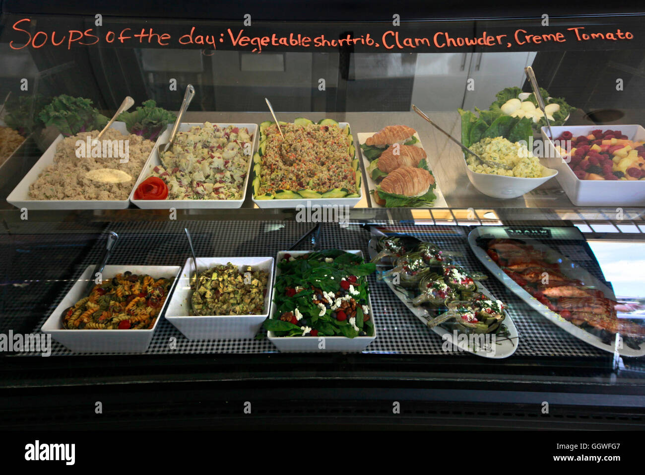 Le delicious DELI AU QUAI DU MARCHÉ - Monterey, Californie Banque D'Images