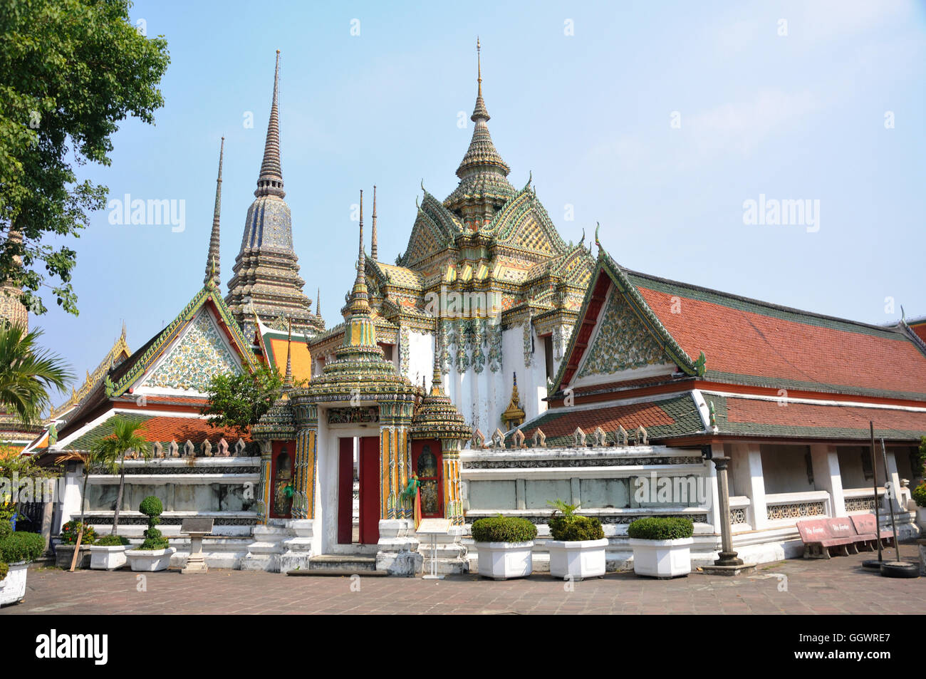 Phra Mondob, Wat Pho, Thaïlande Banque D'Images