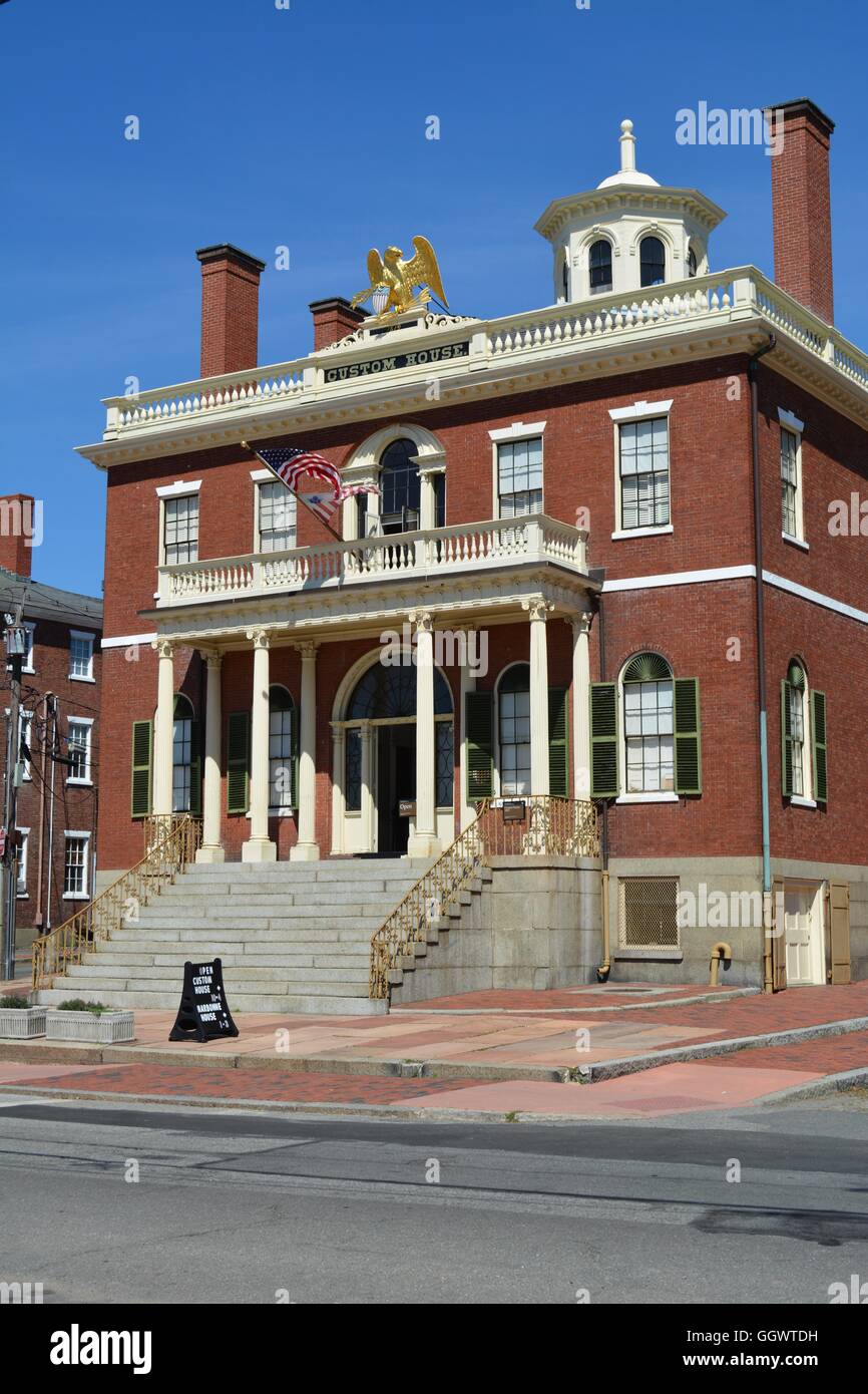 Le Bureau des douanes de Salem Salem au parc national historique de Salem,  au Massachusetts Photo Stock - Alamy