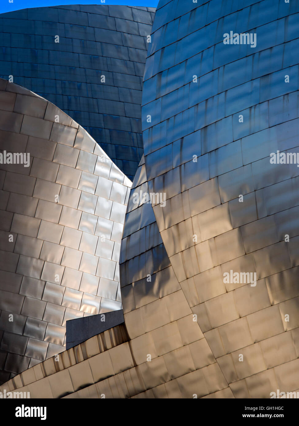 Le célèbre musée Guggenheim de Bilbao, Espagne 19 Banque D'Images