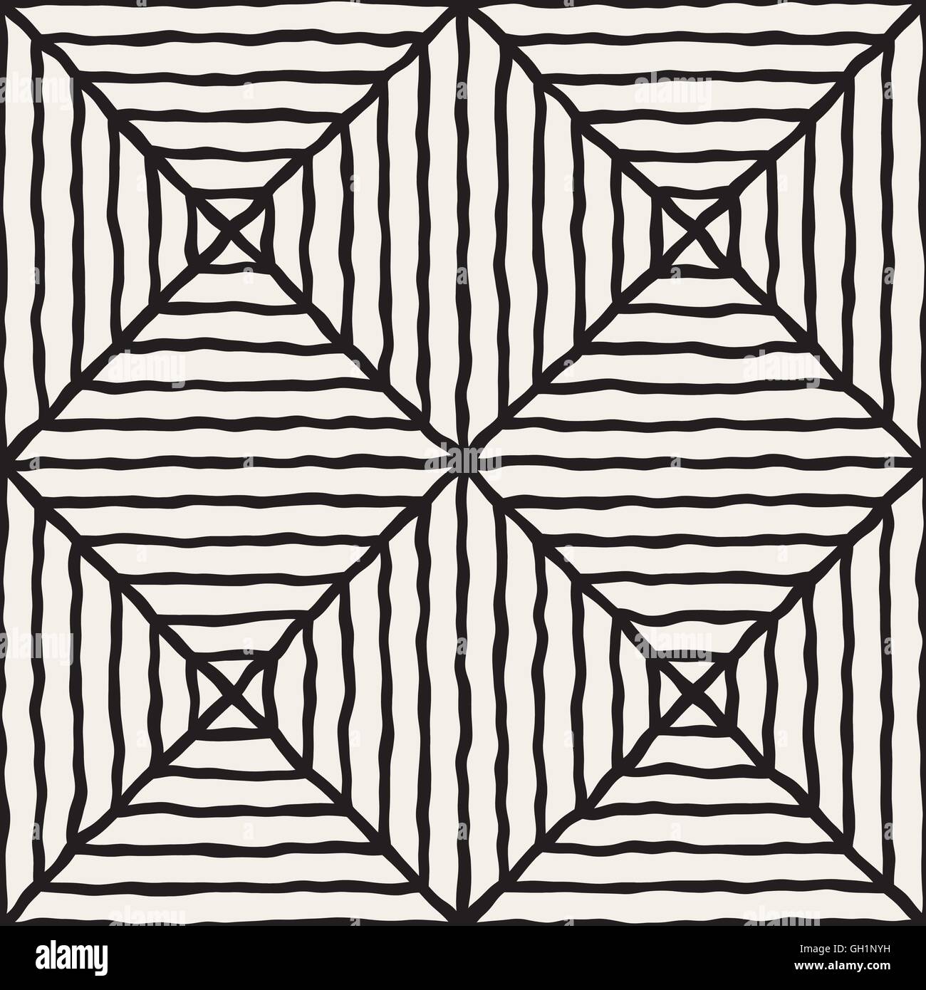 Seamless Vector lignes diagonales de grille Illustration de Vecteur