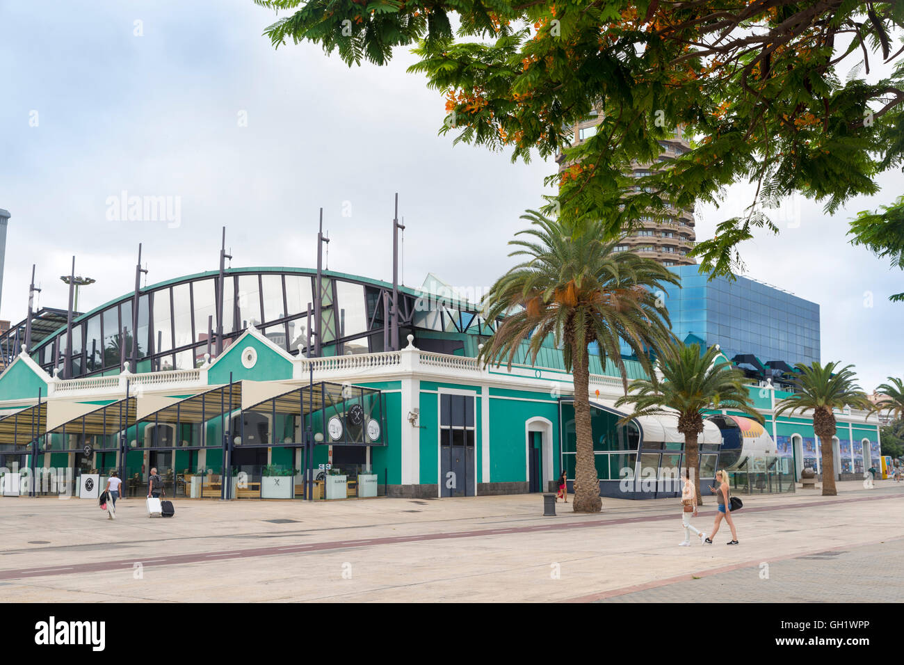 LAS PALMAS DE GRAN CANARIA, ESPAGNE - 1 août, 2016 : Musée des sciences et de la technologie, est une institution scientifique publ Banque D'Images