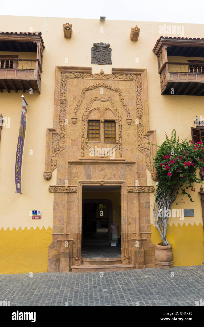 Casa de Colon (la maison de Christophe Colomb), Las Palmas, Gran Canaria, Espagne Banque D'Images