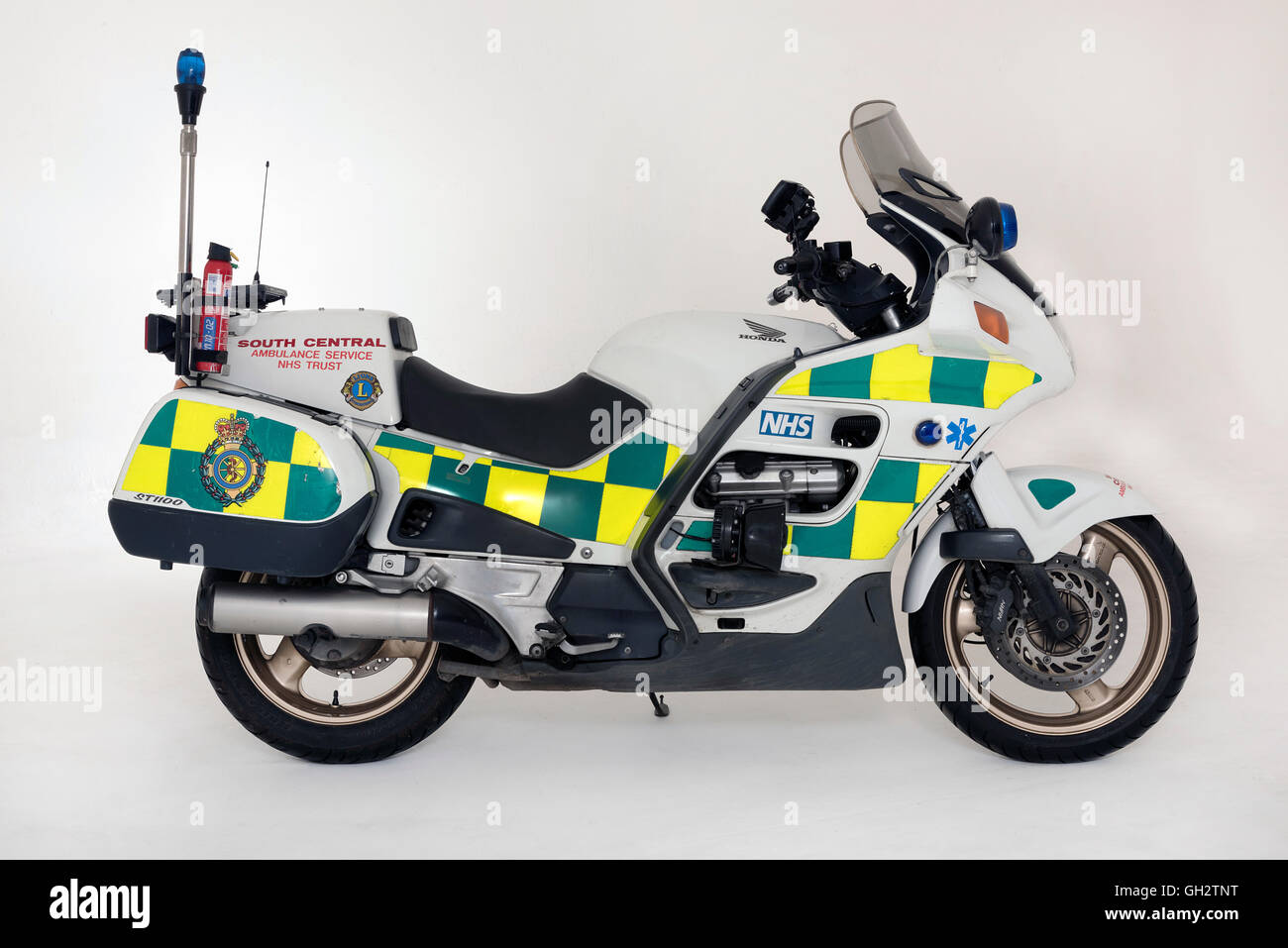 2001 Honda ST1100 Pan European bike Ambulance Banque D'Images