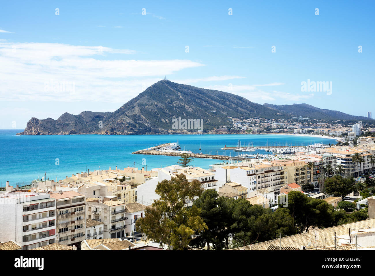 Altea, Costa Blanca, Espagne Banque D'Images