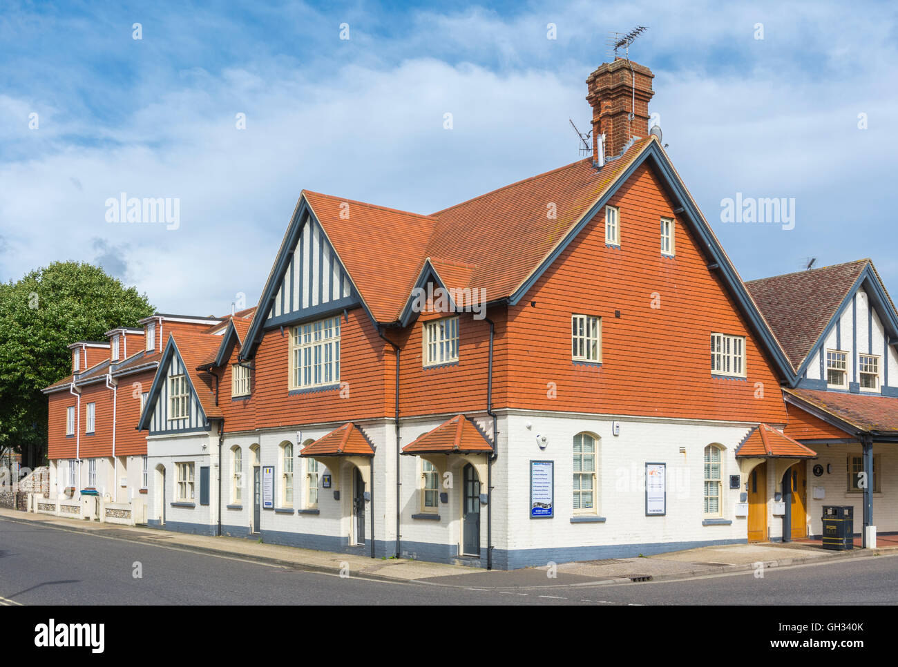 Gratwicke and House, converti en bureaux modernes de Littlehampton, West Sussex, Angleterre, Royaume-Uni. Banque D'Images