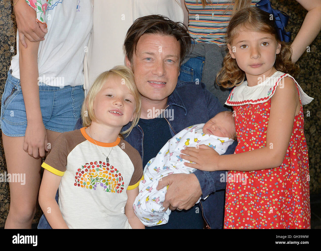 Jamie oliver and petal blossom rainbow oliver Banque de photographies
