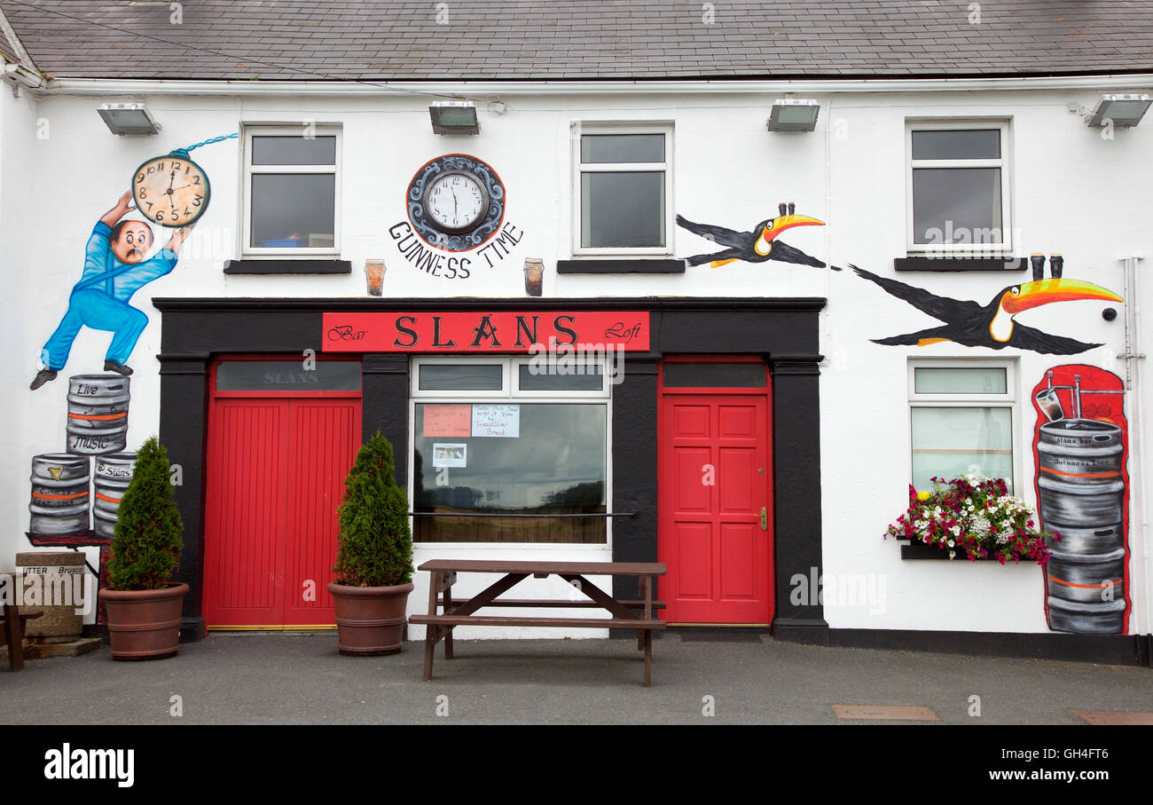 Bar Slans et Loft dans le comté de Louth, Ireland Banque D'Images