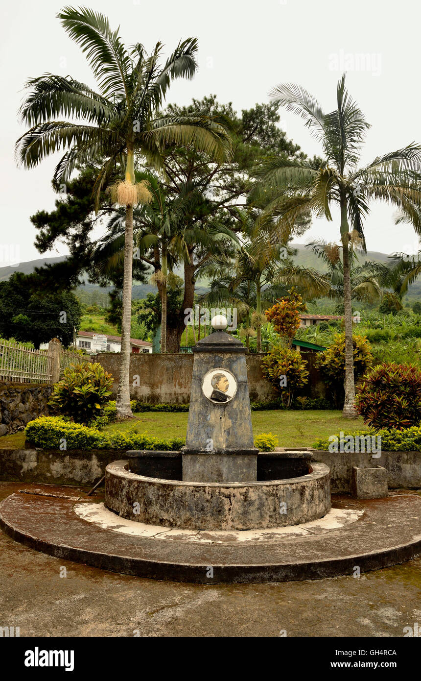 Géographie / voyage, Cameroun, Bismarck fontaine dans la ville de Buea à la base du Mont Cameroun (4095 m), Afrique centrale, Afrique, Additional-Rights Clearance-Info-Not-Available- Banque D'Images