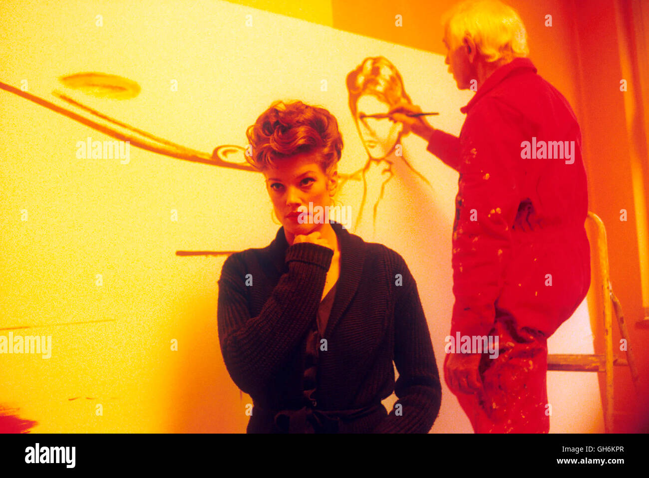 VIEL PASSIERT - DER FILM BAP / D 2001 / Wim Wenders Wim Wenders und Wolfgang Niedecken haben eine Kollage aus seltenen, Archivbildern aktuellen Konzertaufnahmen, Texten und von Kommentaren Niedecken und von Gastauftritten Wolf Biermann, MARIE BÄUMER, Joachim Krol und der Band colère 77 zusammengestellt. Daraus ist ein faszinierendes Portrait der Band BAP entstanden, die seit 25 Jahren an der Spitze deutscher Rockbands stehen... Regie : Wim Wenders Banque D'Images