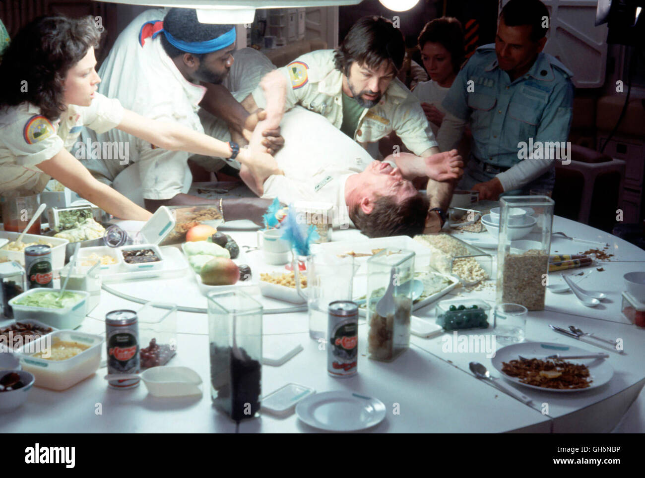 ALIEN - 2003 / UK / Ridley Scott Voir mit Ripley (Sigourney Weaver), Parker (Yaphet Kotto) und A. Dallas (Tom Skerritt) Régie : Ridley Scott Banque D'Images