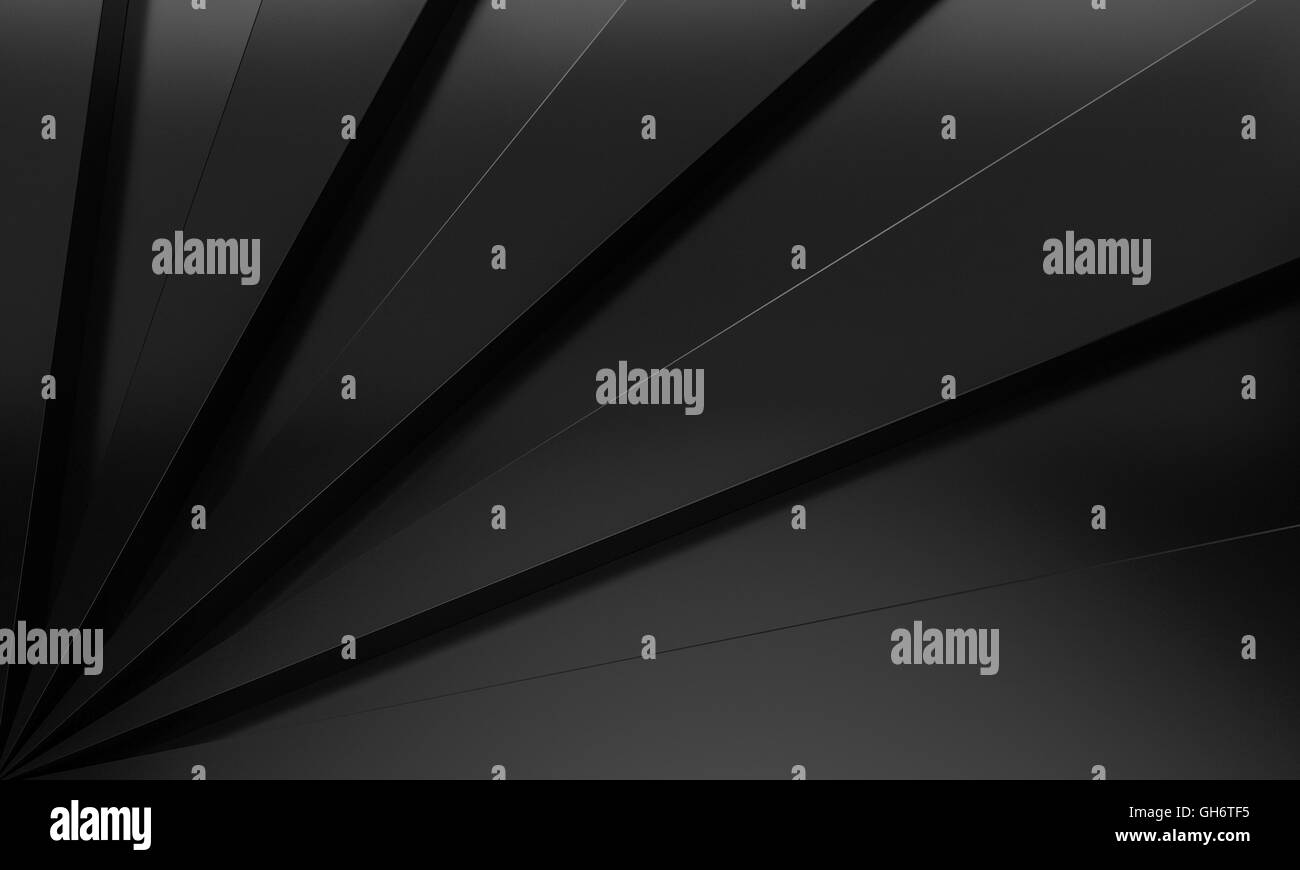 Rayon noir abstract ruche hextagon texture background with copy space 3D Rendering Banque D'Images