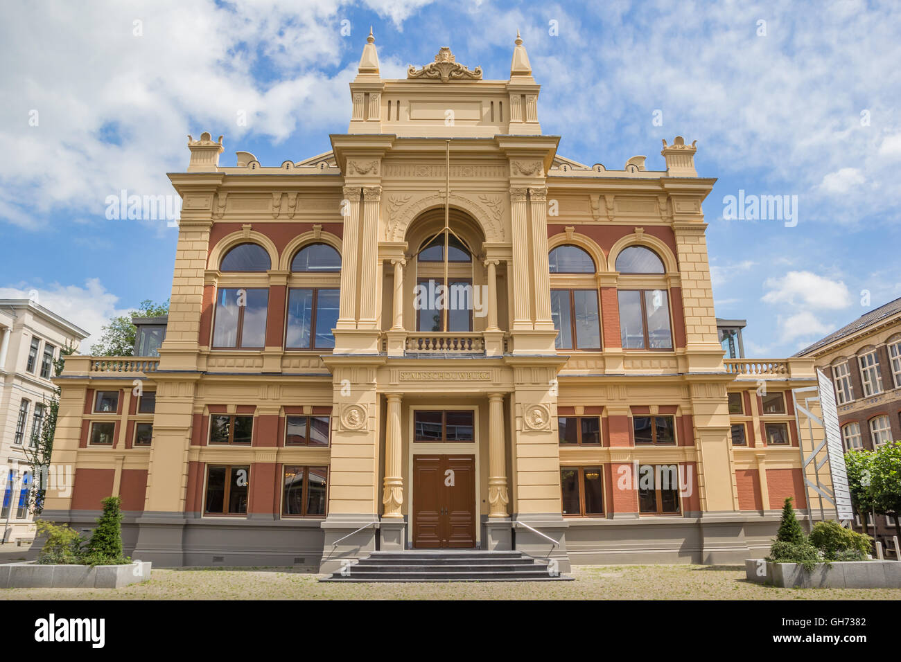 Théâtre historique, dans le centre de Groningen, Pays-Bas Banque D'Images