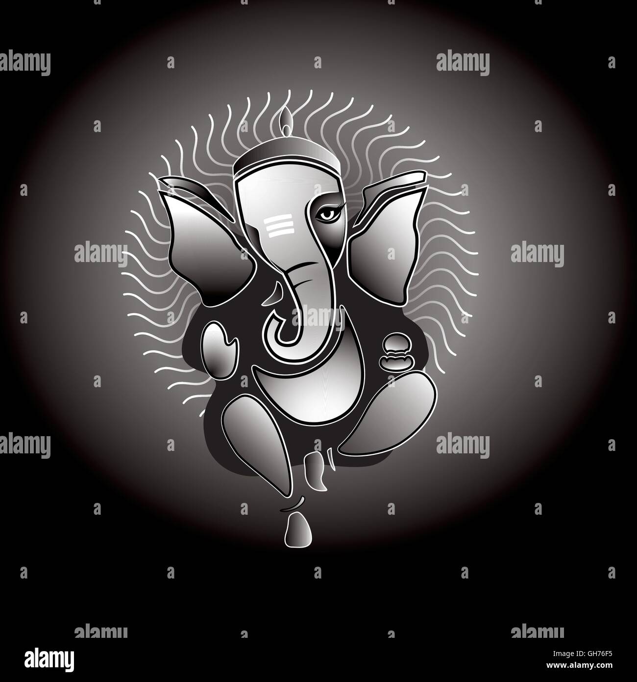 Dieu de la chance Banque d'images vectorielles Alamy