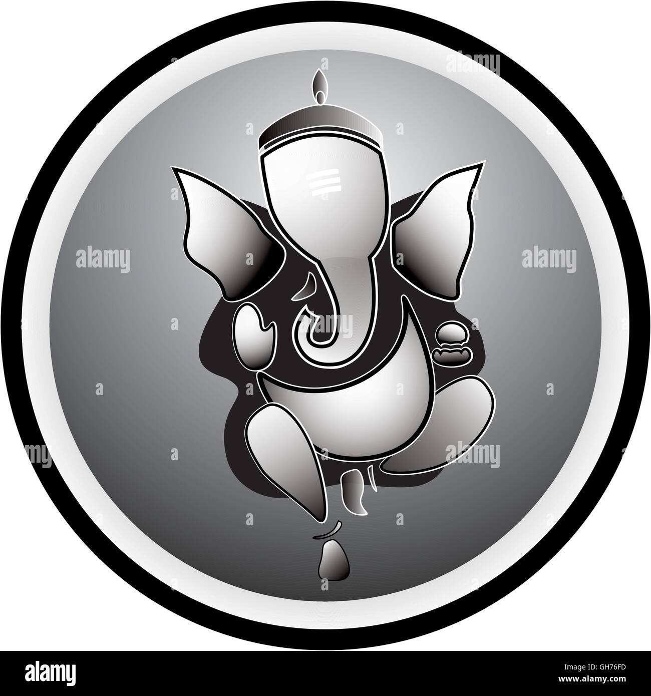 Dieu de la chance Banque d'images vectorielles Alamy