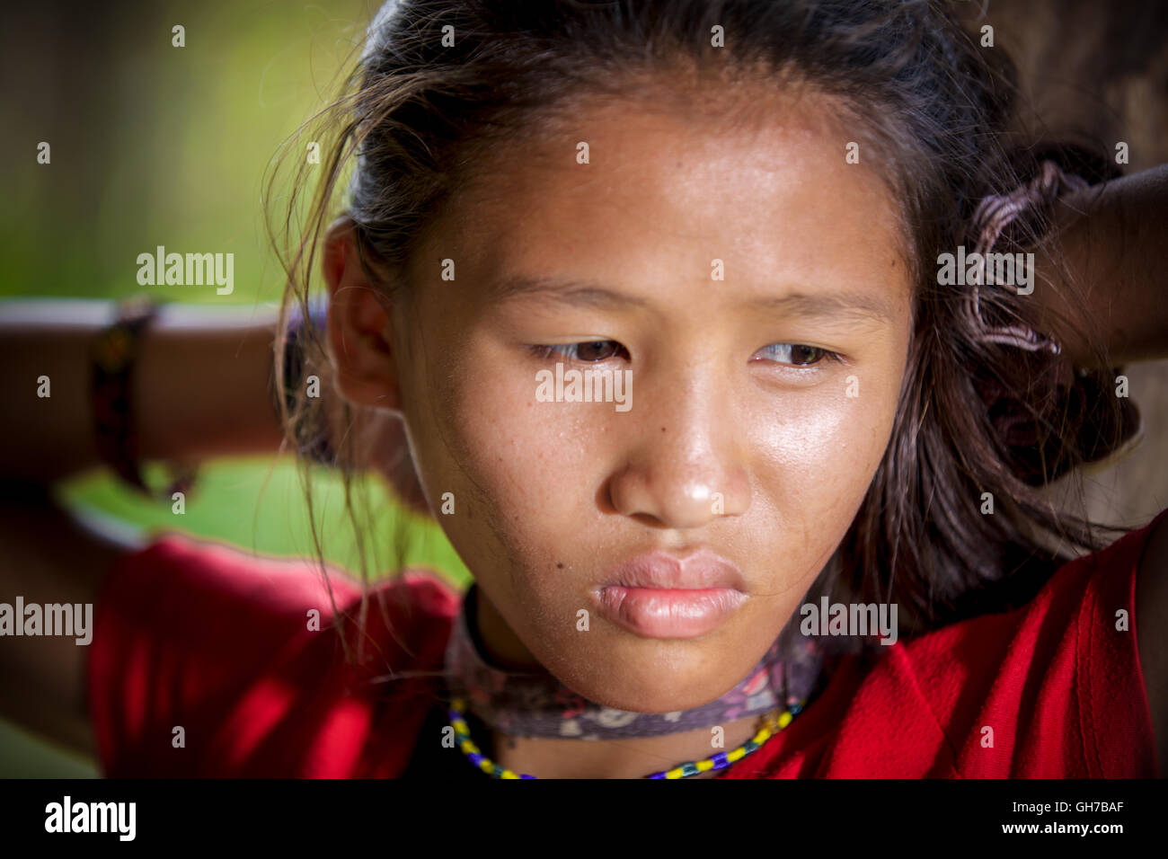 Les gens de la tribu Mangyan à Mindoro Philippines Photo Stock Alamy