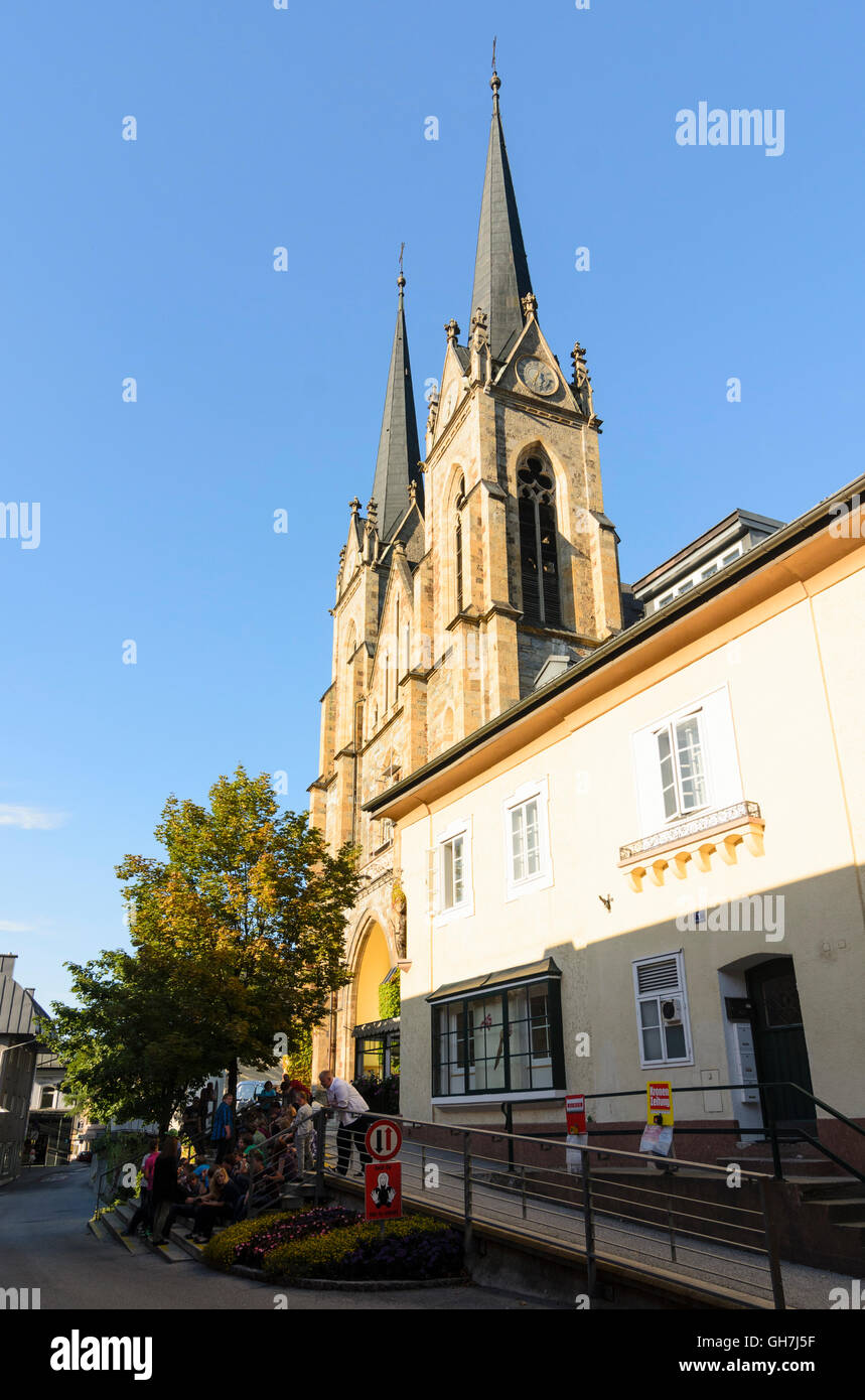 Sankt Johann im Pongau : Église paroissiale de Saint John, l'Autriche, Salzbourg, Salzbourg Banque D'Images Sankt Johann im Pongau : Église paroissiale de Saint John, l'Autriche, Salzbourg, Salzbourg Banque D'Images
