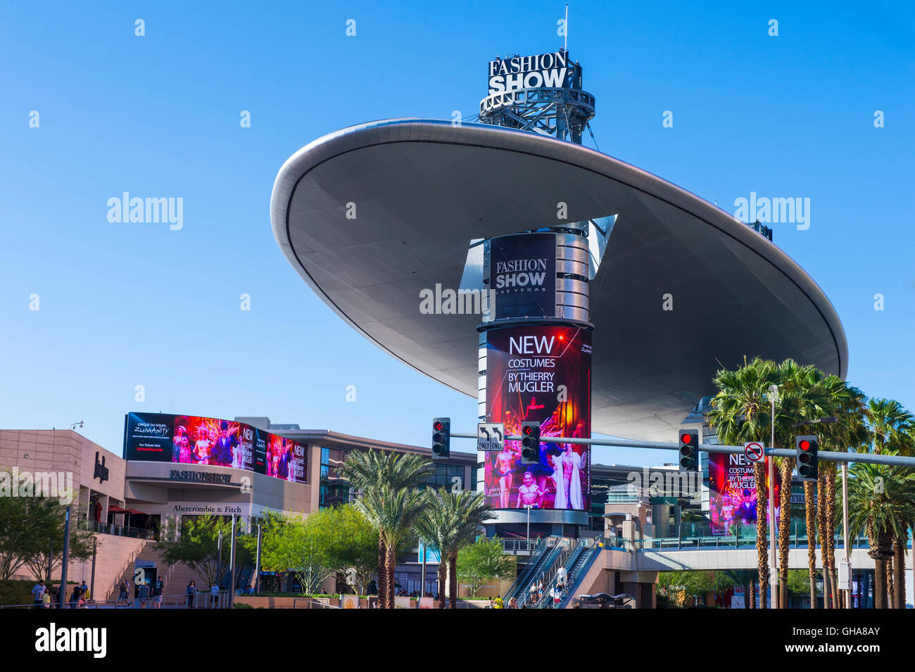 Le Fashion Show mall à Las Vegas Strip Banque D'Images