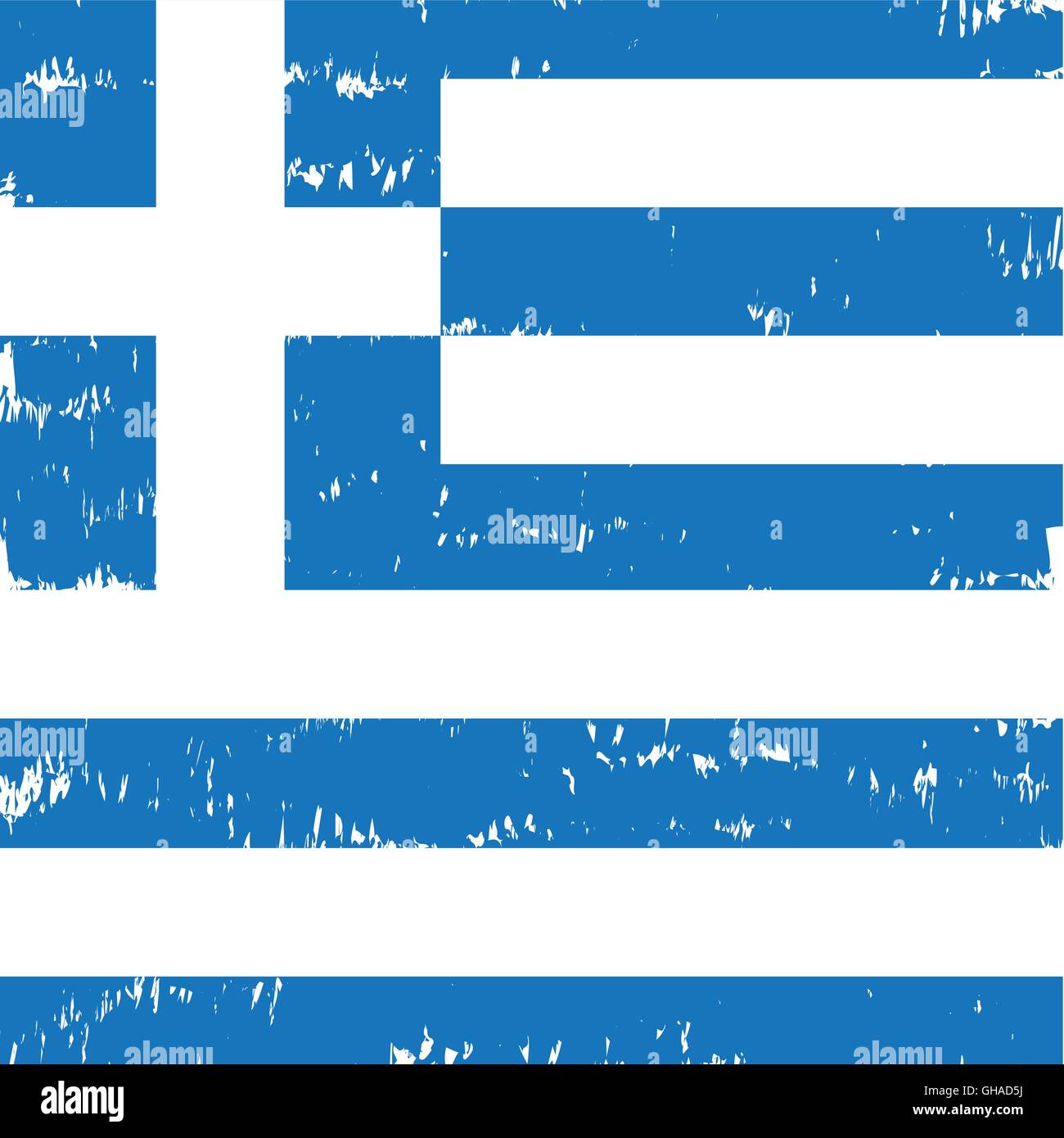 Textured drapeau grec, Vector illustration Illustration de Vecteur