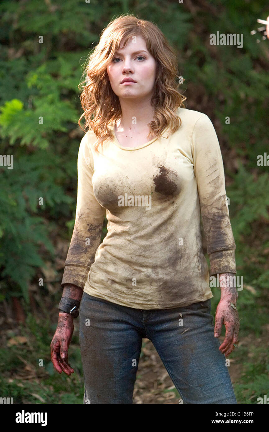 HOUSE OF WAX Australie/USA 2005 Jaume Collet-Serra Carly Jones (Elisha Cuthbert) Régie : Jaume Collet-Serra Banque D'Images