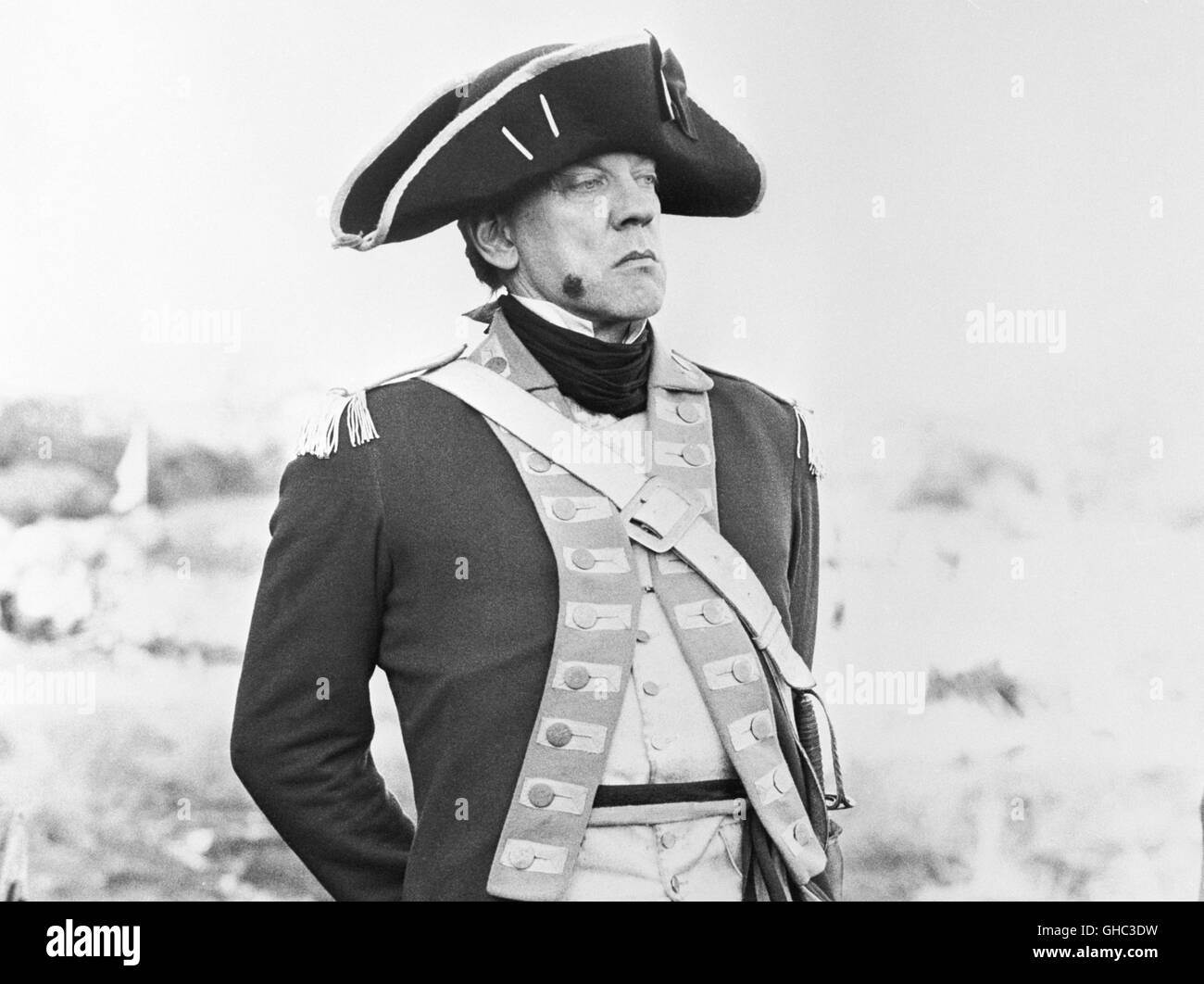 UK/USA/RÉVOLUTION Norvège 1985 Hugh Hudson Peasy Sergent-major (Donald SUTHERLAND) Régie : Hugh Hudson Banque D'Images