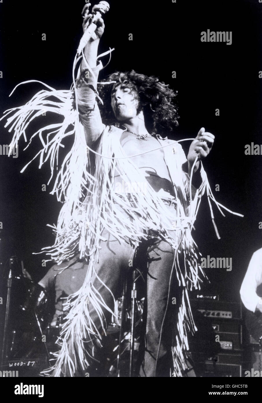 WOODSTOCK USA 1969 Michael Wadleigh Film chronicle de la légendaire 1969 trois jours de festival de musique 'Woodstock' de droit : Roger Daltry - La qui régie : Michael Wadleigh Banque D'Images