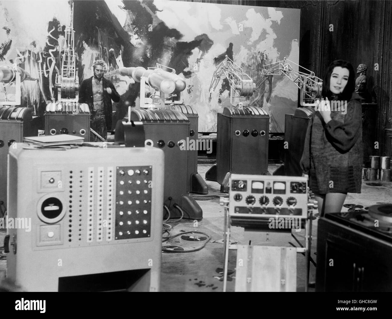 Ce qu'un chemin à parcourir ! Ce qu'une manière d'aller USA 1964 J. Lee Thompson Larry Flint (Paul Newman), Louisa Foster (Shirley Maclaine) Régie : J. Lee Thompson aka. Ce qu'une manière d'aller Banque D'Images