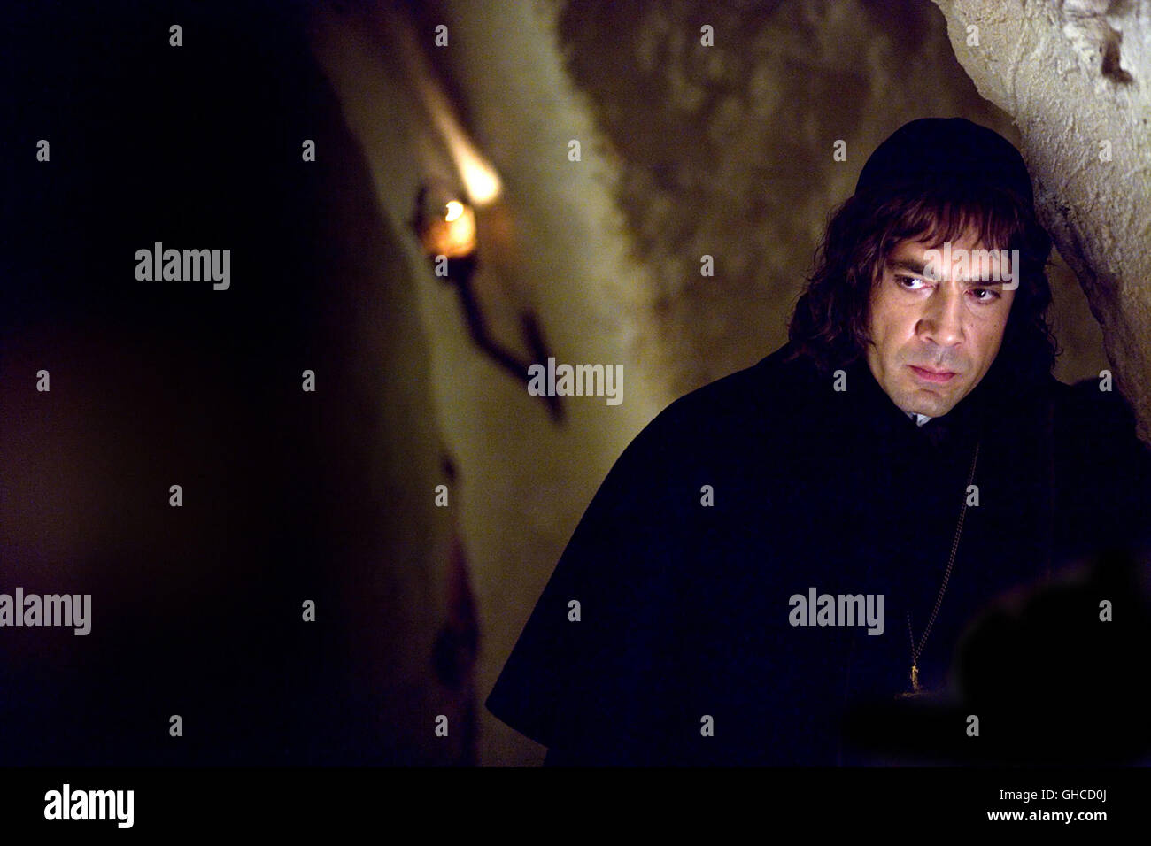 GOYAS GEISTER Fantômes Goyas Spanien 2006 Milos Forman Le Frère Lorenzo (Javier Bardem) Régie : Milos Forman aka. Goyas Ghosts Banque D'Images