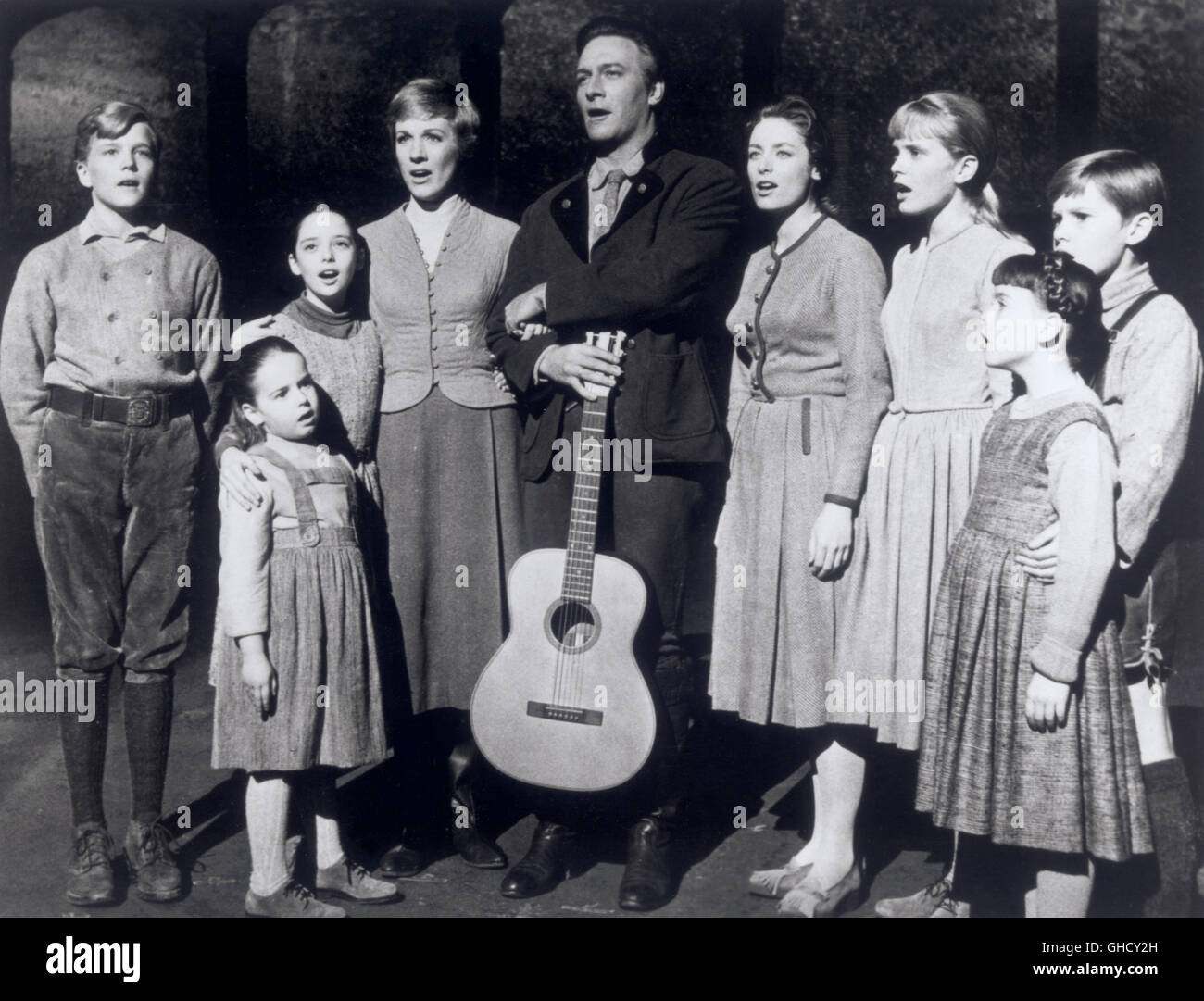 THE SOUND OF MUSIC USA 1965 Robert Wise le Trapp Family : Nicholas Hammond, KYM CARATH, ANGELA CARTWRIGHT, Julie Andrews, Christopher PLUMMER, CHARMIAN CARR, Heather Menzies, DUANE CHASE, DEBBIE TURNER Regie : Robert Wise Banque D'Images
