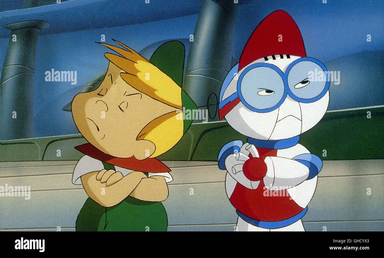 The Jetsons : LE FILM USA 1990 Joseph Barbera, William Hanna Elroy Jetson et Rudy Regie : Joseph Barbera, William Hanna Banque D'Images