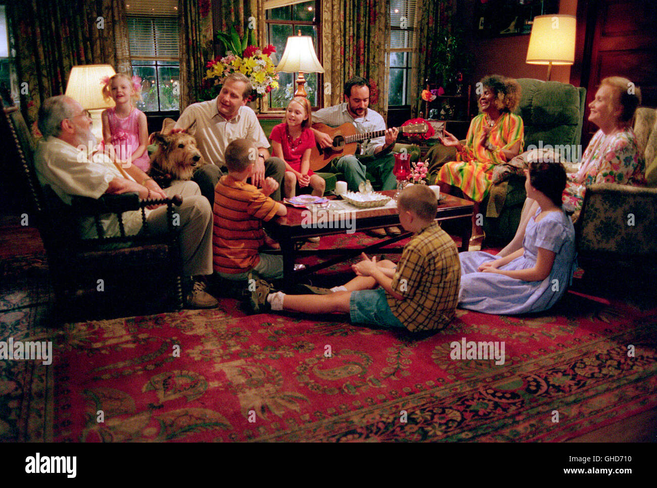 WINN-DIXIE : MEIN FREUND USA 2005 ZOTTELIGER Wayne Wang Filmszene mit JEFF DANIELS, ANNASOPHIA ROBB, Dave Matthews Comedy Regie : Wayne Wang aka. Because of Winn-Dixie Banque D'Images