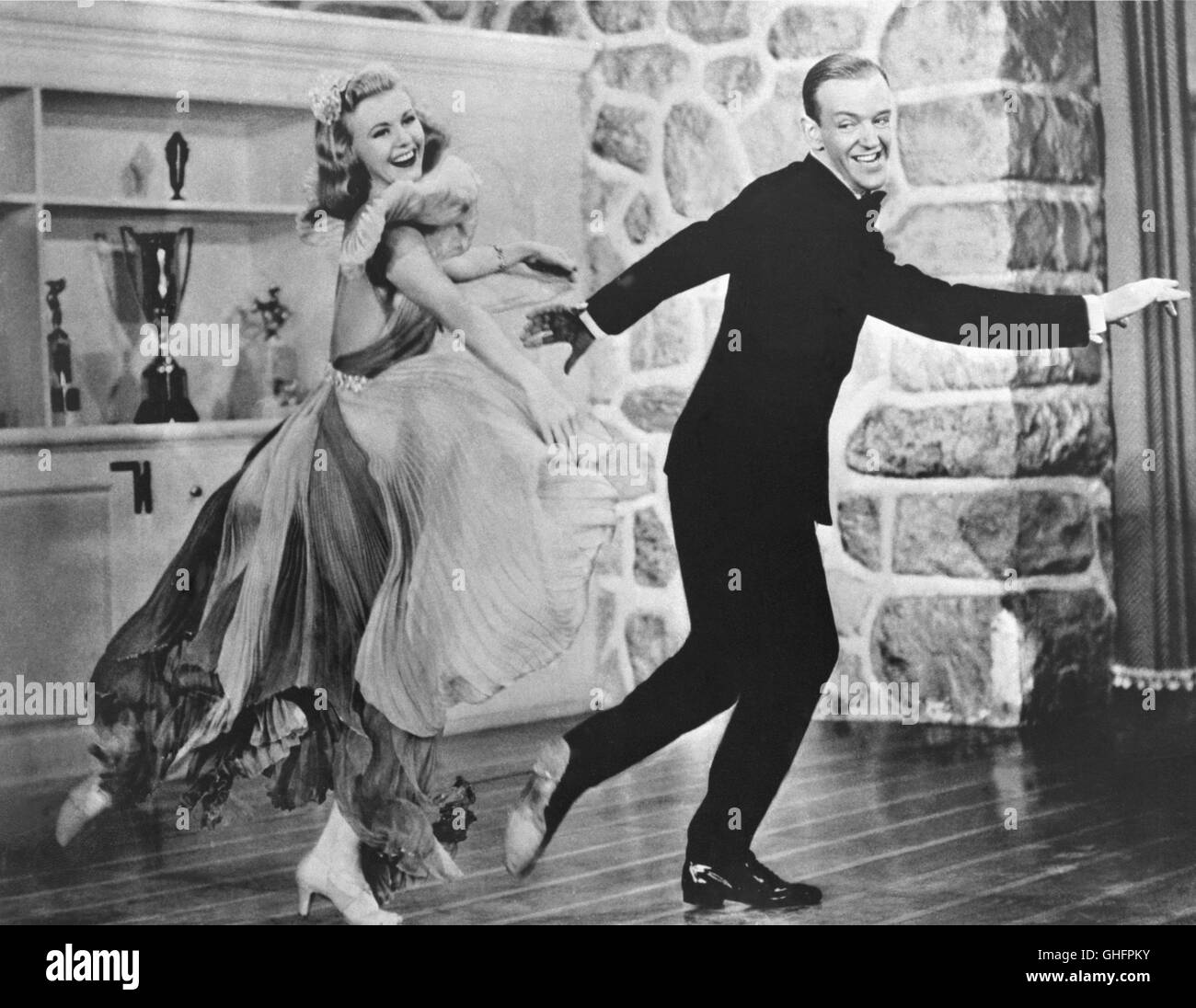 GINGER ROGERS et Fred Astaire comme couple dansant. Regie : Mark Sandrich  Photo Stock - Alamy