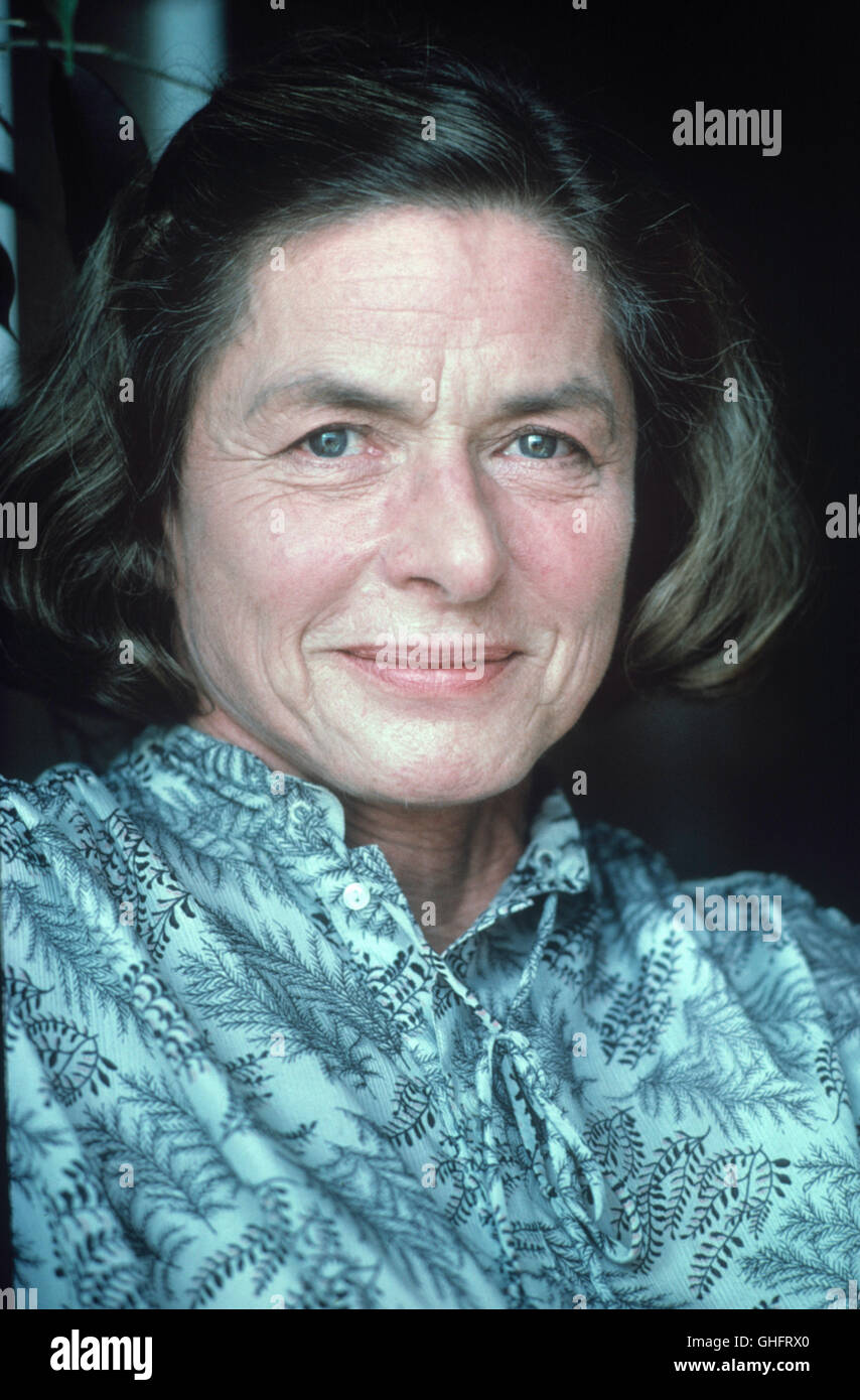 INGRID BERGMAN, actrice suédoise (Jour de naissance : 29. Août 1915 à Stockholm ; Jour du décès : 29. Août 1982 à Londres), Portrait ca. 1980. Banque D'Images
