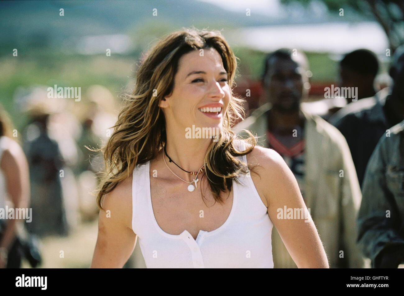 Die Fährte des Grauens / BROOK LANGTON comme maîtres d'Aviva dans une scène de PRIMEVAL, réalisé par Michael Katleman. Régie : Michael Katleman aka. Primeval Banque D'Images