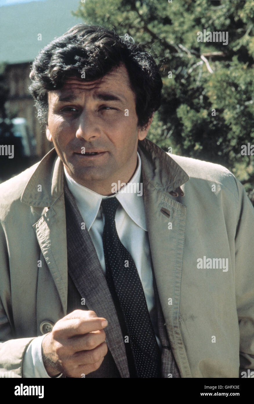 Columbo (tv) Peter Falk Banque d