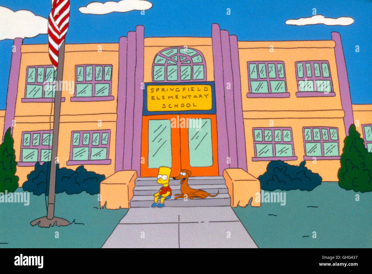Les Simpons, US-American Film (depuis 1989) aka. Les Simpsons Banque D'Images