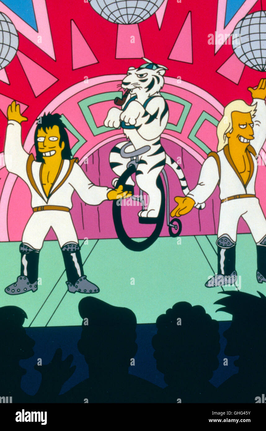 Les Simpons, US-American Film (depuis 1989) aka. Les Simpsons Banque D'Images