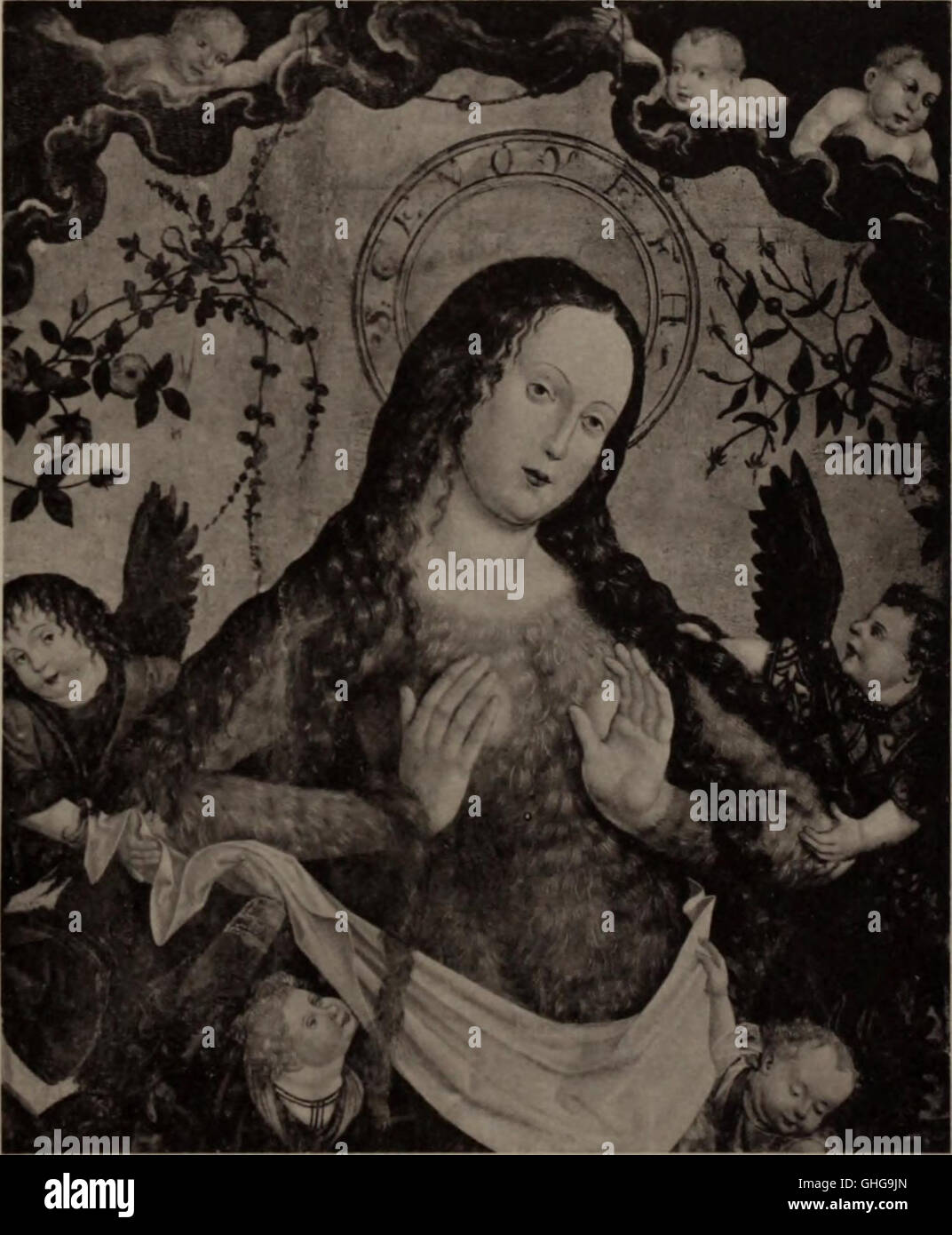 *Galerie de Portraits et autres tableaux anciens* (1900) est un catalogue de collections d’art présentant des portraits historiques et d’autres œuvres d’art classiques. Il comprend une variété de peintures de différentes périodes et styles, mettant l'accent sur les techniques artistiques et l'importance historique. Banque D'Images