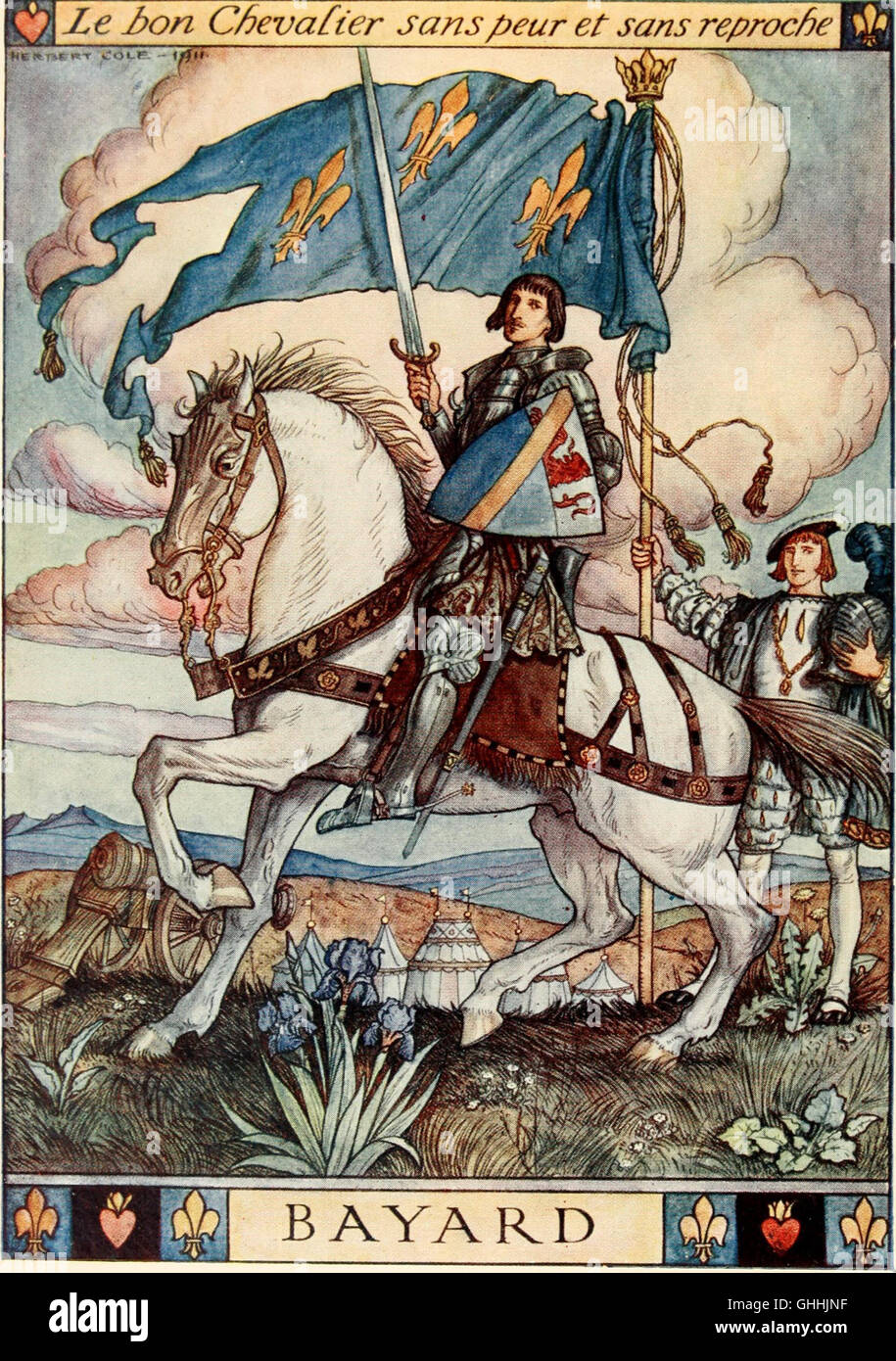 L'histoire de Bayard - le bon chevalier sans peur et sans reproche (1911  Photo Stock - Alamy