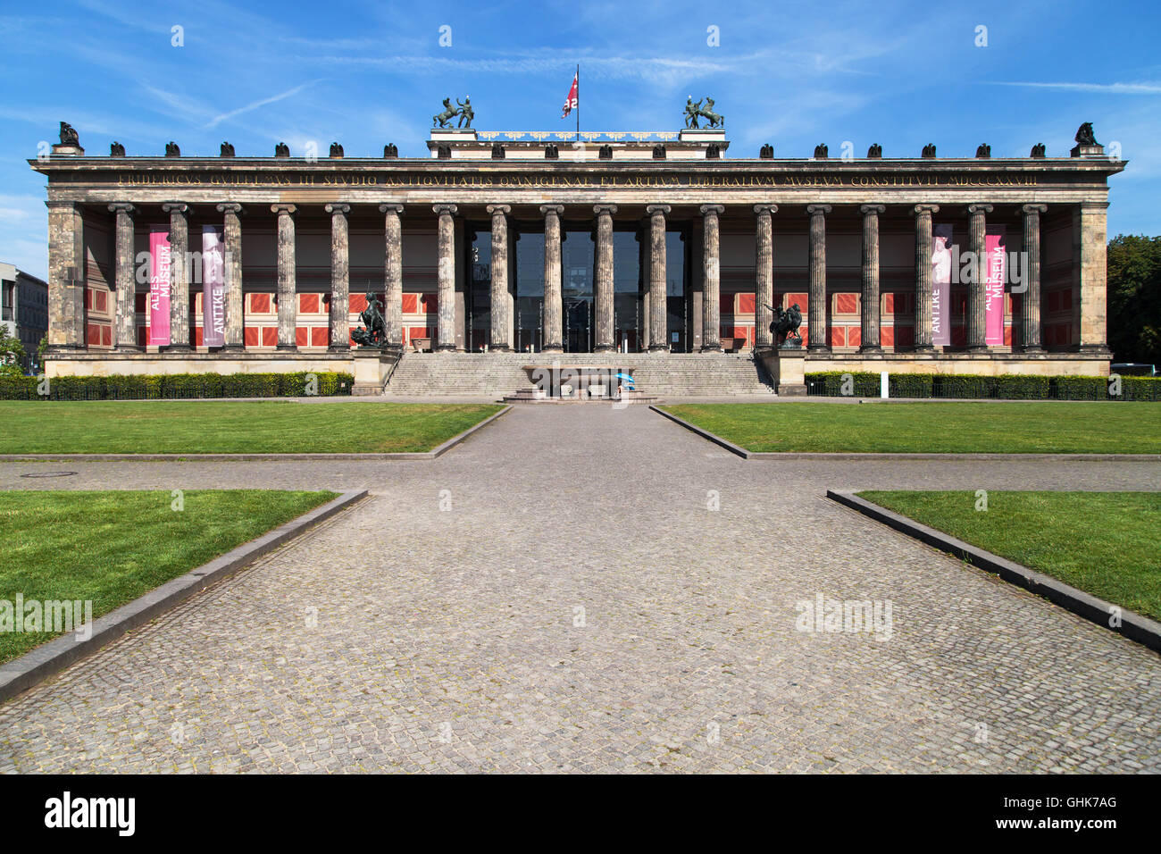 Altes Museum à Berlin, Allemagne. Banque D'Images
